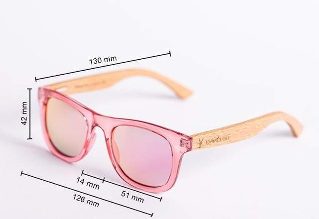 Drewniane okulary Rosario Kids
