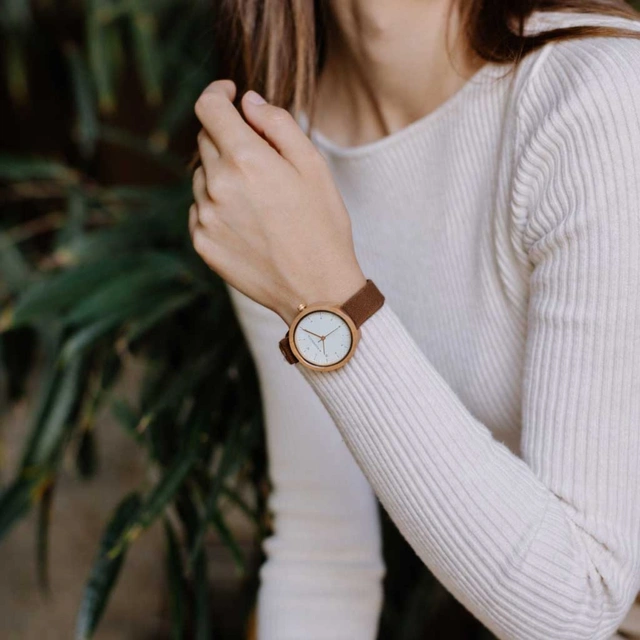 Drewniany zegarek WoodWatch Copenhagen Mocha