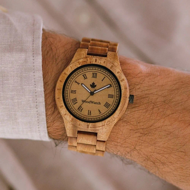 Drewniany zegarek WoodWatch Oaklee Sandal