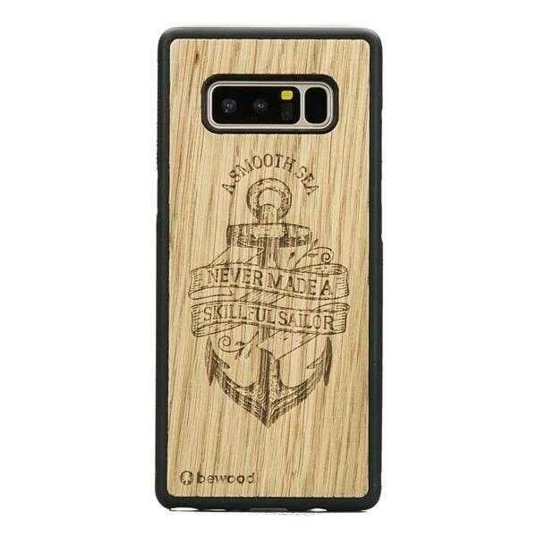 Drewniane etui Samsung Note 8 Kotwica Dąb Vibe