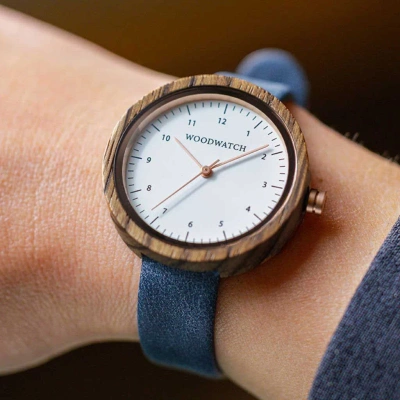 Drewniany zegarek WoodWatch Oslo Navy