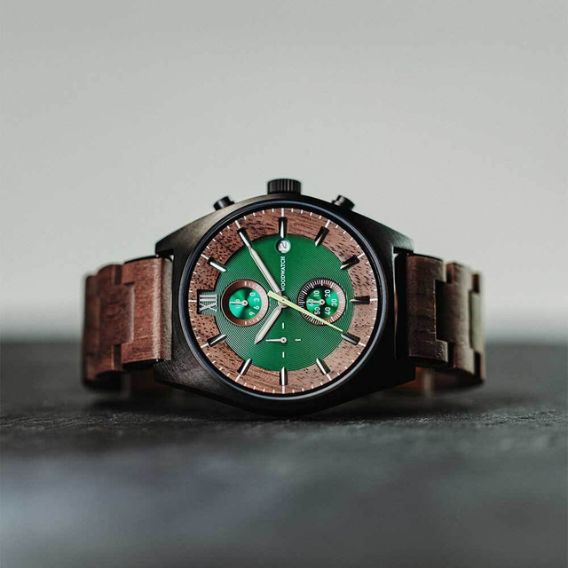 Drewniany zegarek WoodWatch Verdant