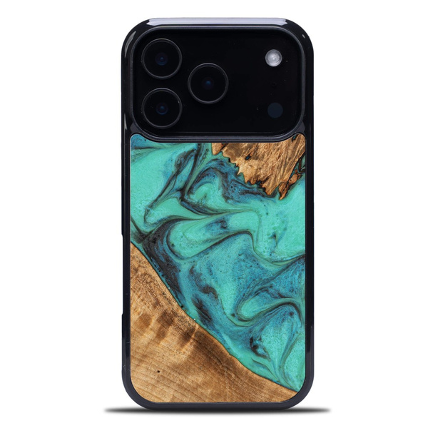 Etui Bewood Unique do iPhone 18 Pro - Turquoise