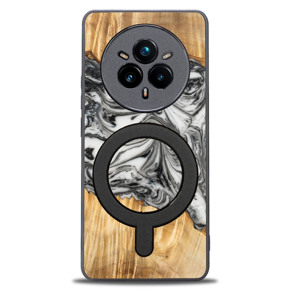 Etui Bewood Unique do Realme 14 Pro Plus 5G - 4 Żywioły - Ziemia z MagSafe