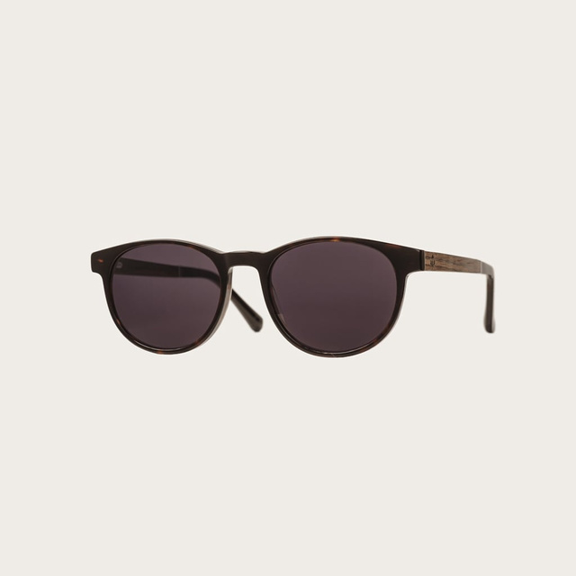 Drewniane okulary przeciwsłoneczne ELLIPSE Forever Havanas Black