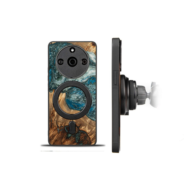 Etui Bewood Unique - Realme 11 Pro 5G / 11 Pro Plus 5G - Planets - Ziemia z MagSafe