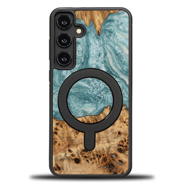 Etui Bewood Unique do Samsung Galaxy S25 Plus - Planets - Uran z MagSafe