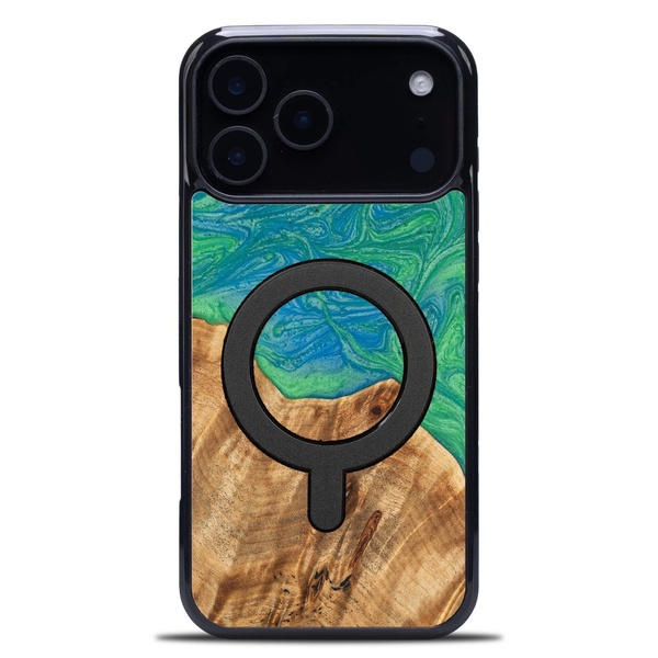 Etui Bewood Unique do iPhone 18 Pro Max - Neons - Tokyo z MagSafe