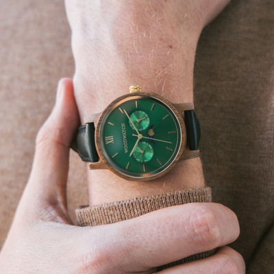 Drewniany zegarek WoodWatch Hunter Jet