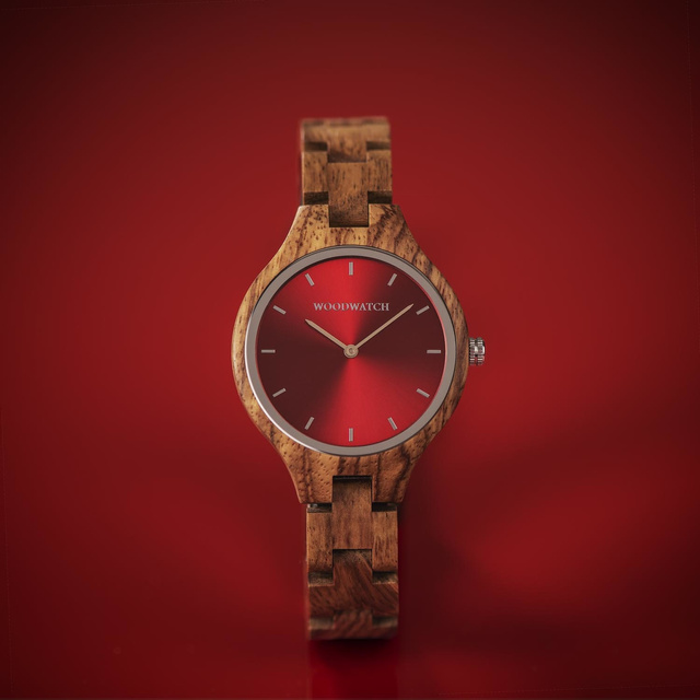 Drewniany zegarek WoodWatch Auburn Glow