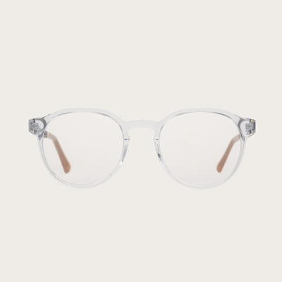 Drewniane okulary REVELER Clear
