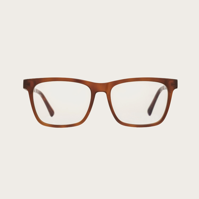 Drewniane okulary BROOKLYN Classic Havanas
