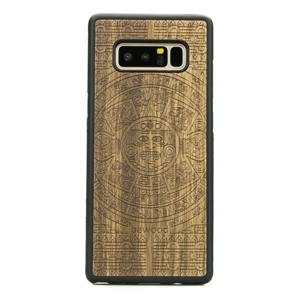 Drewniane etui Samsung Note 8 Kalendarz Aztecki Limba Vibe