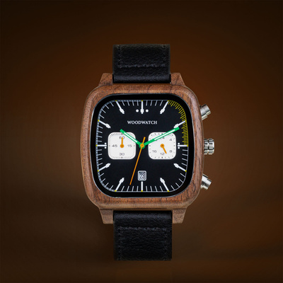 Drewniany zegarek WoodWatch Midnight Drive