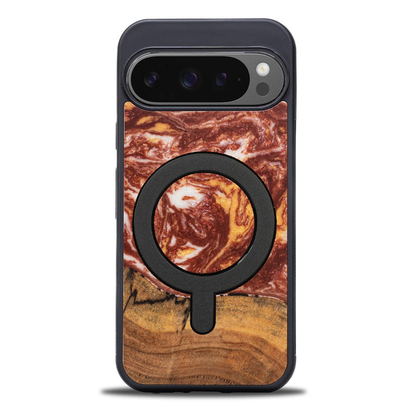 Etui Bewood Unique do Google Pixel 9 Pro XL - Planets - Mars z MagSafe