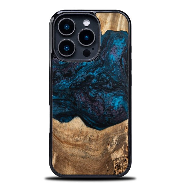 Etui Bewood Unique do iPhone 16 Pro/Pro Max - Planets - Neptun